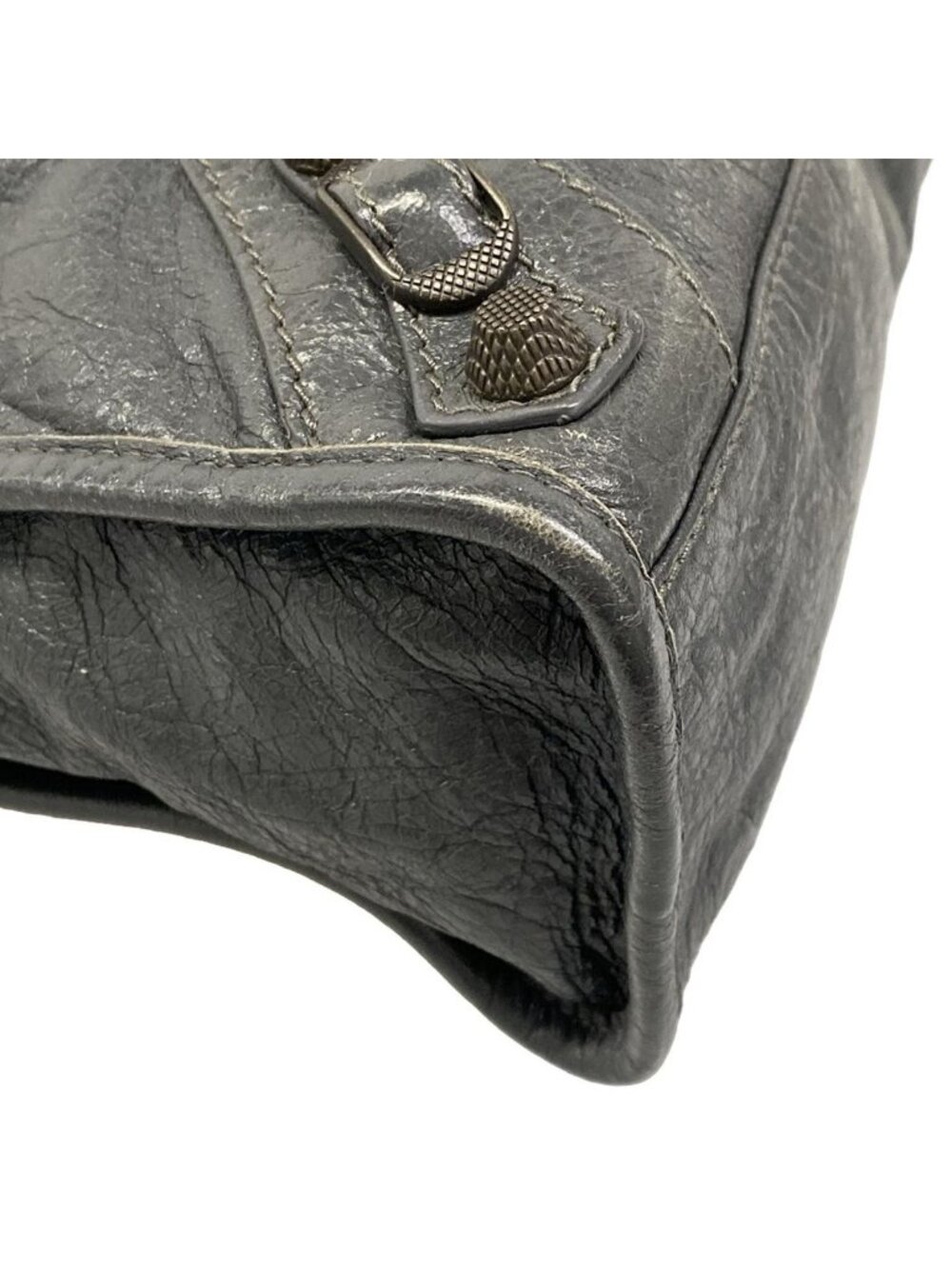 Balenciaga Handbag Giant 12 City Dark Gray Leather - Picture 6 of 15